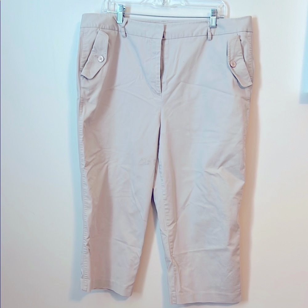 Talbots Light Beige Stretch Pants